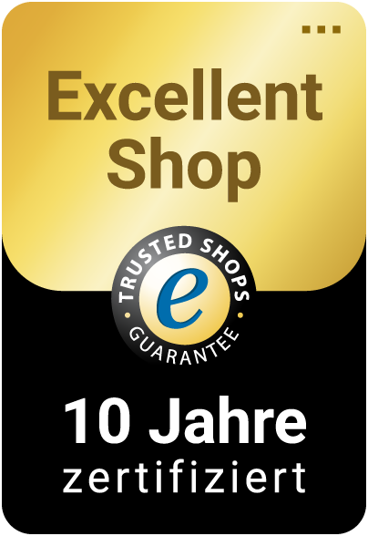 Trusted Shops Excellent Shop – 10 Jahre
