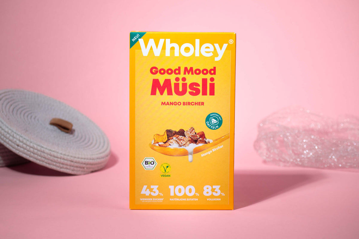 Wholey: Bio-Cereals mit wenig Zucker aus Berlin