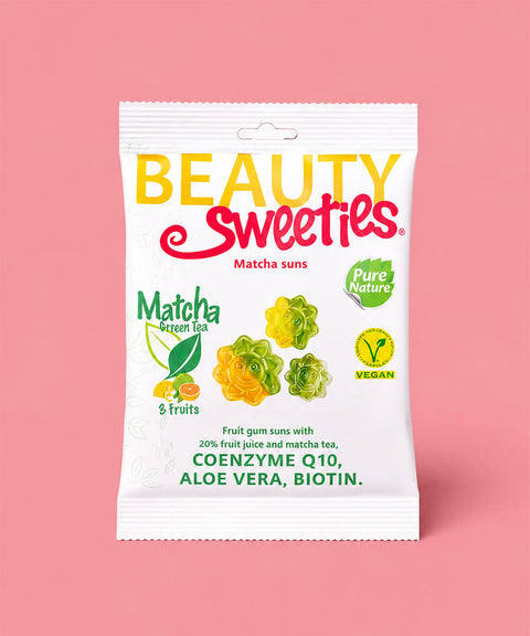 beauty sewwties matcha suns mit grünem tee und frucht