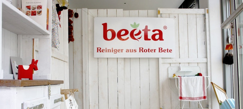 beeta: Reinigungsmittel mit Saft der Roten Bete