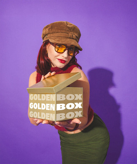 Golden Box mit Shooting Model