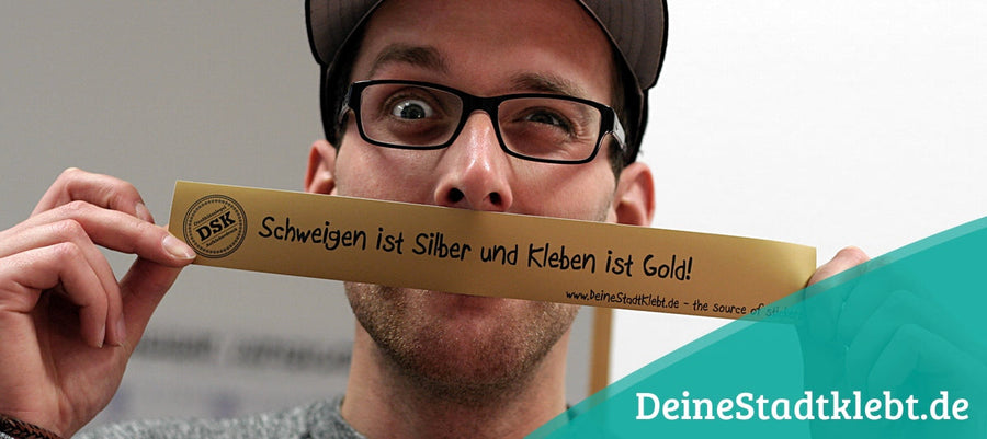 DeineStadtKlebt.de: Sticker aus Berlin