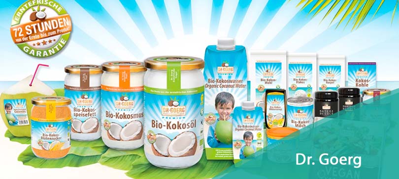 Dr. Goerg – dein Bio-Kokosöl mit Erntefrische-Garantie