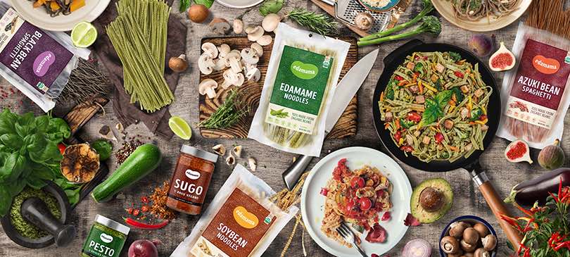 Edamama – Bio-Pasta aus Bohnen, glutenfrei und vegan