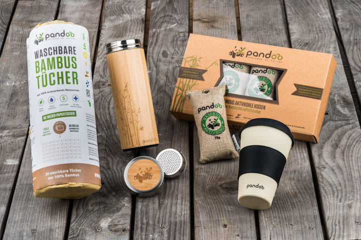 pandoo: Produkte aus Bambus für Küche, Bad und Alltag