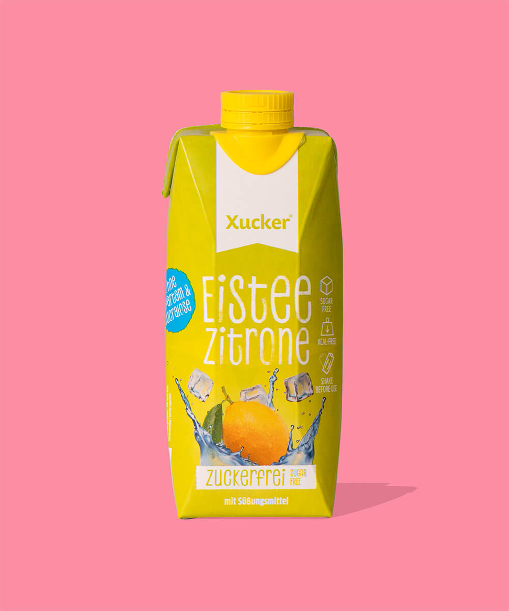 xucker: Zuckerfreier Eistee mit Stevia aus Berlin