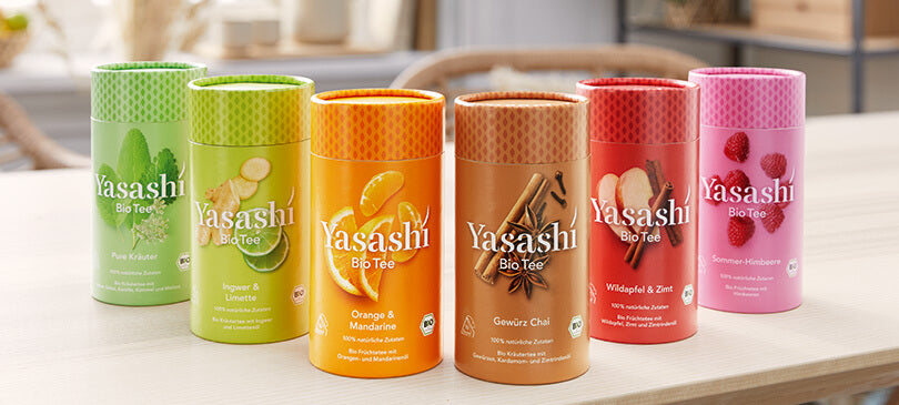 Yasashi Tee – Bio-Tee mit natürlichem Geschmack