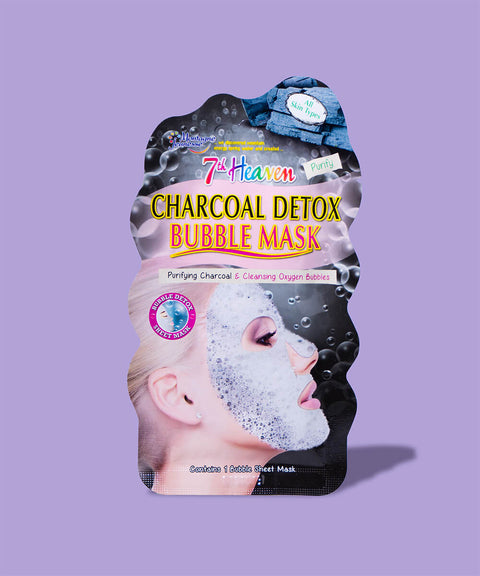 Sprudelnde Gesichtsmaske