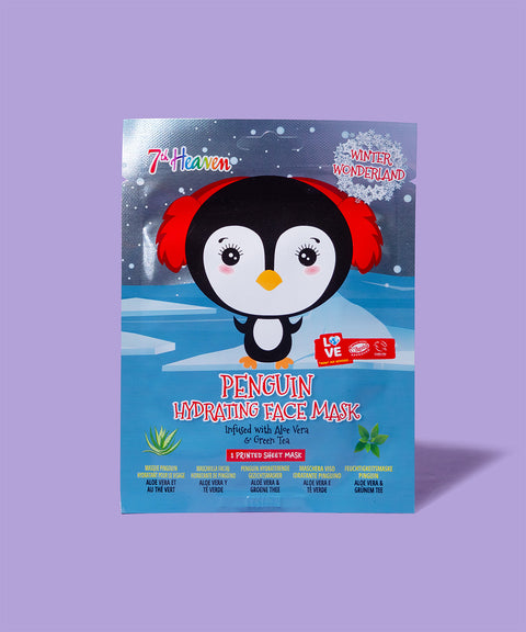 Winterliche Tuchmaske