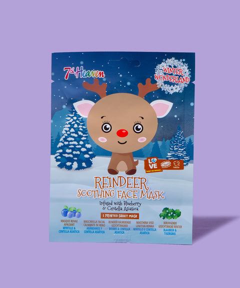 Winterliche Tuchmaske