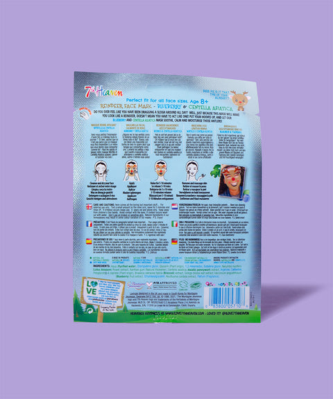 Winterliche Tuchmaske