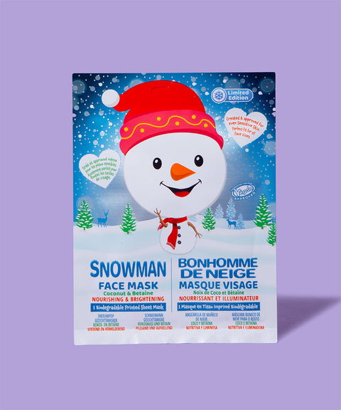 Winterliche Tuchmaske