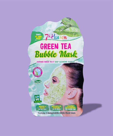 Sprudelnde Gesichtsmaske