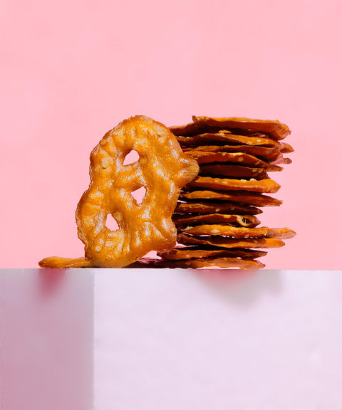 Knusprige Mini Flat Brezeln