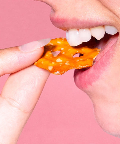 Knusprige Mini Flat Brezeln