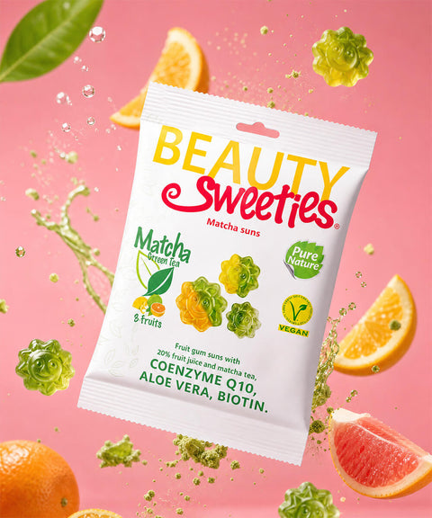Matcha-Sonnen Fruchtgummi