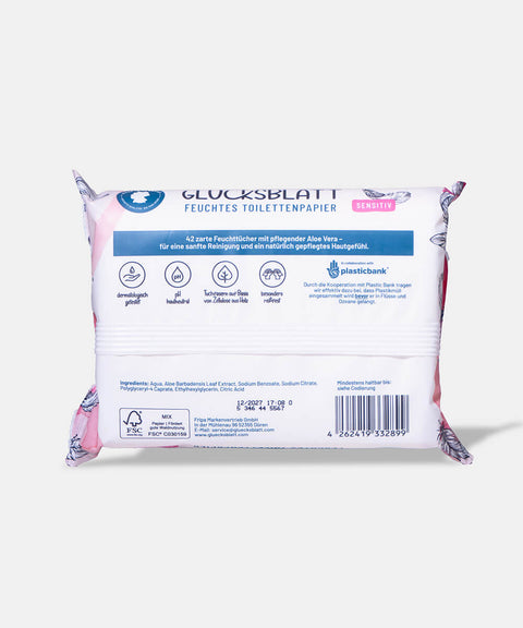 Feuchtes Toilettenpapier