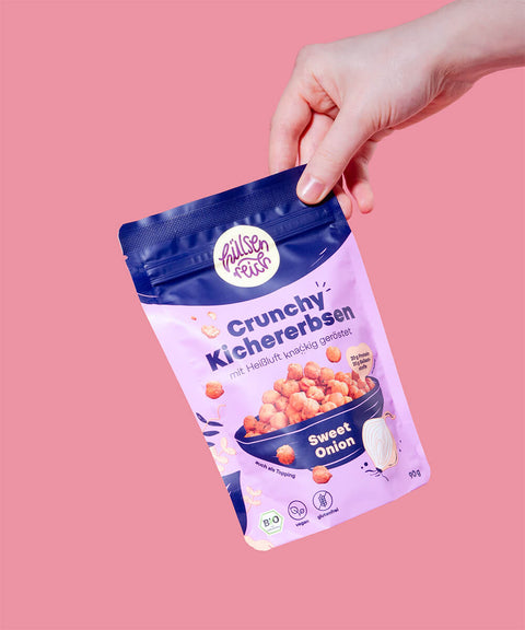 Knuspriger Kichererbsen-Snack