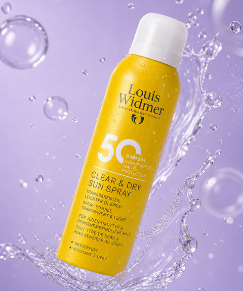 Clear and Dry Sun Spray SF50