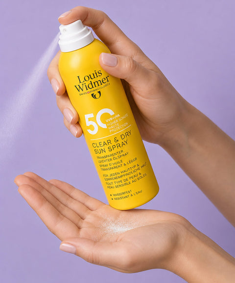 Clear and Dry Sun Spray SF50