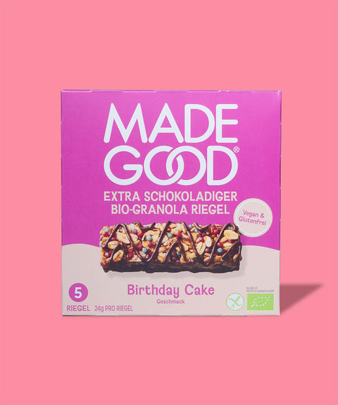 Birthday Cake - Granola Bar