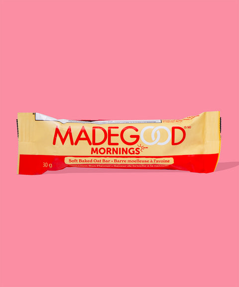 Soft Baked Oat Bars - Cinnamon Bun Flavour