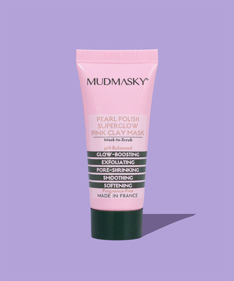 Pinke Peeling Tonerdemaske