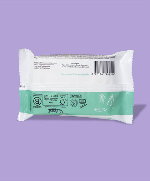 Plastikfreie Feuchttücher