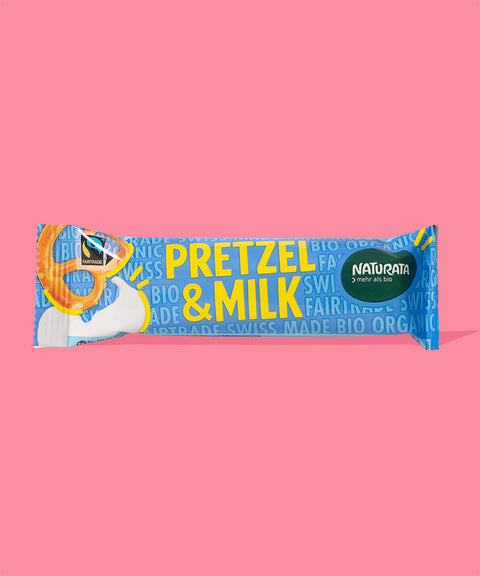 Bio Schokoriegel Pretzel & Milk