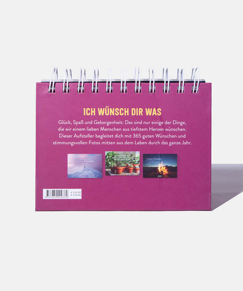 Inspirierender Aufstellkalender