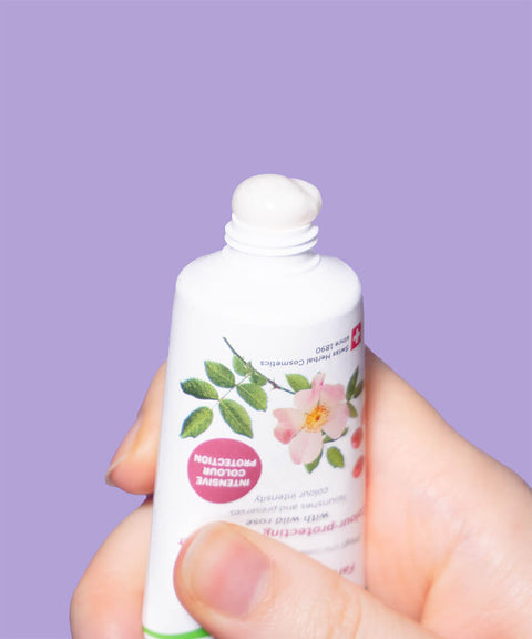 Farbschutz-Conditioner mit Wildrose