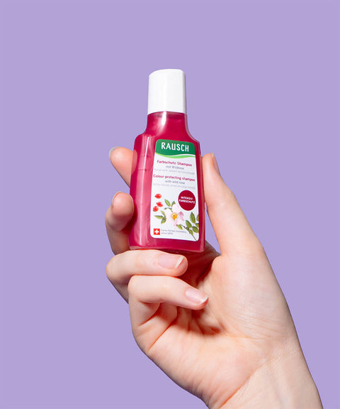 Farbschutz-Shampoo mit Wildrose