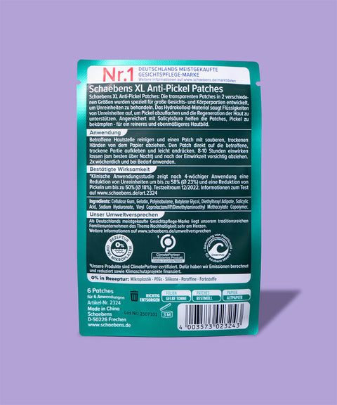 XL Anti Pickel Patches