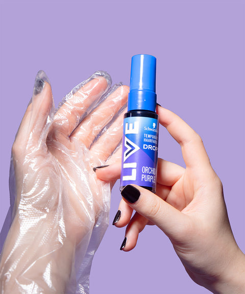 Temporäre Haarfarbe