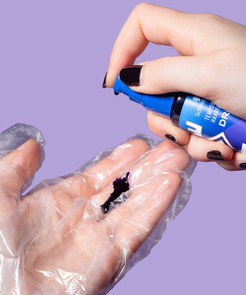 Temporäre Haarfarbe