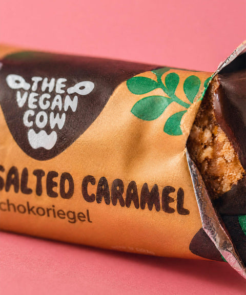 Erdnuss Salted Caramel Riegel