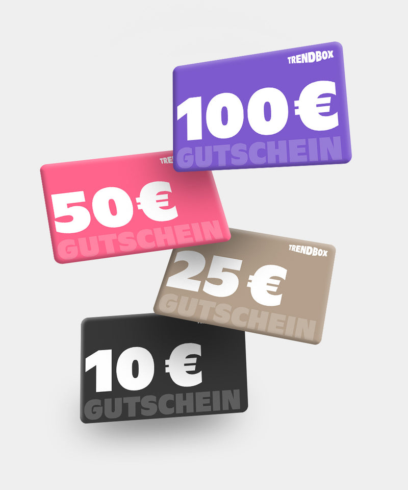 Trendbox Geschenk Gutscheine Übersicht