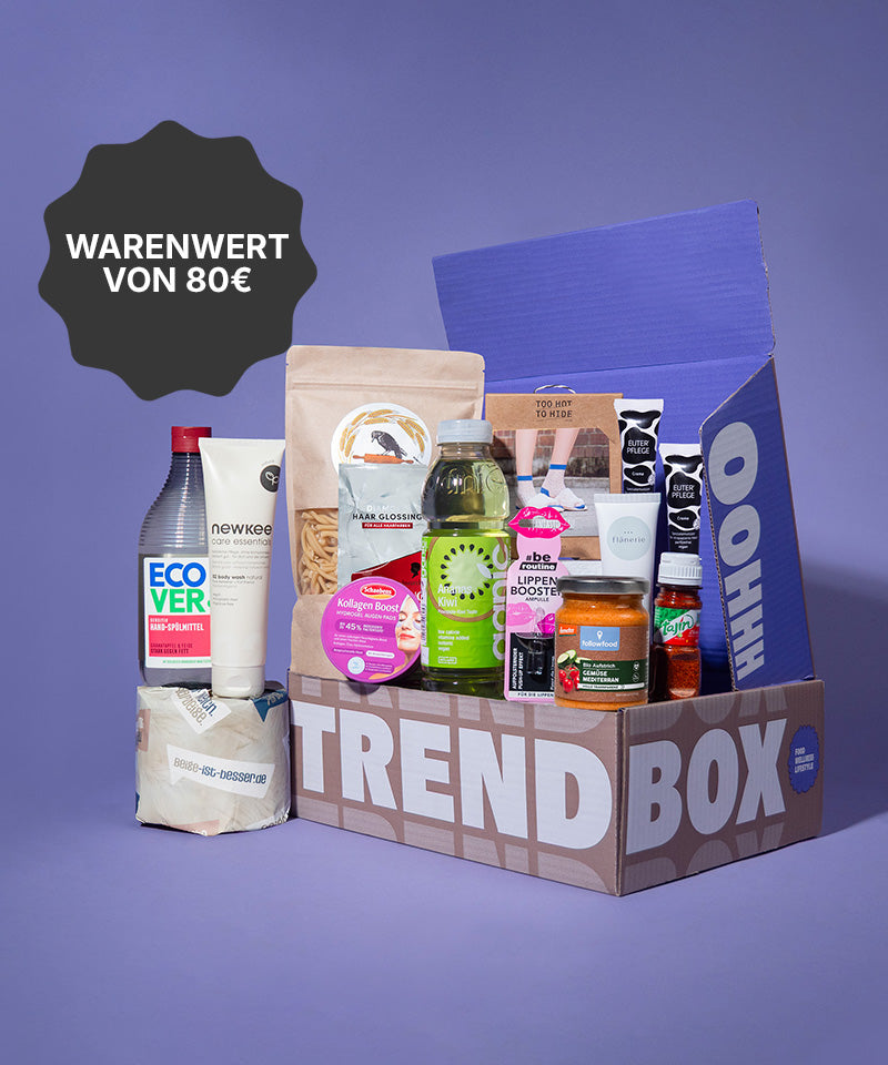 Trendbox bestellen - Deine Box für nachhaltige Trendprodukte