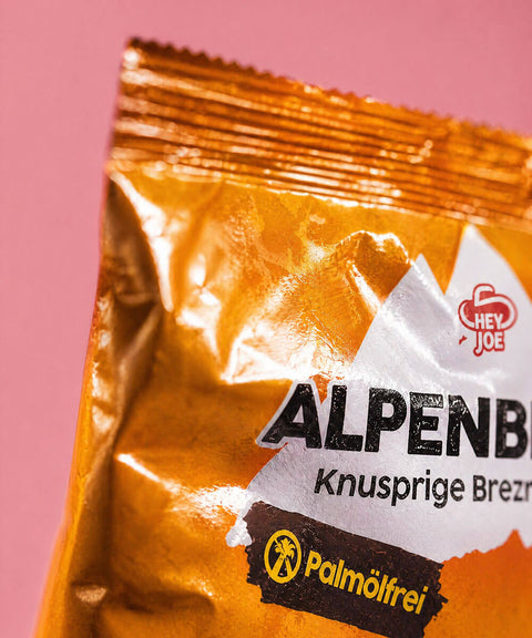 Knusprige Brezel Stücke mit Käse