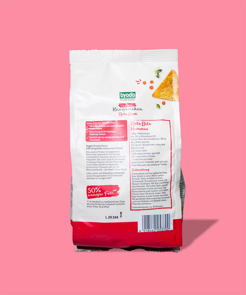 Knuspriger Bio-Protein-Snack