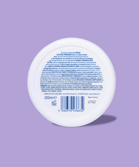 Zitronengras Körperbutter