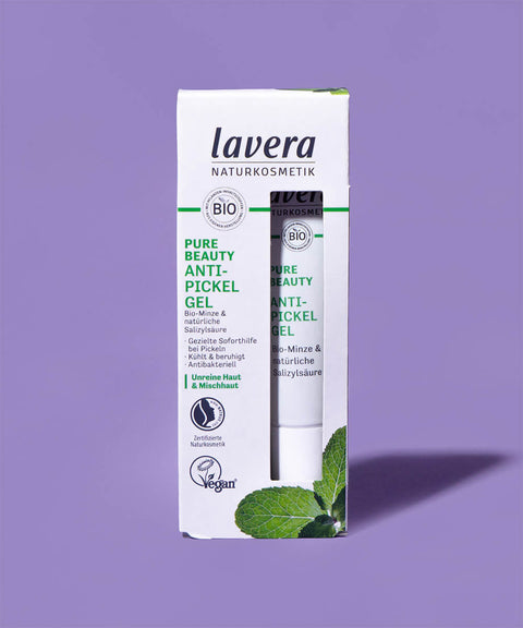 Lavera Anti Pickel Gel Verpackung Frontal