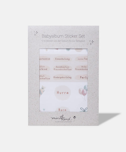 Babyalbum Sticker Set