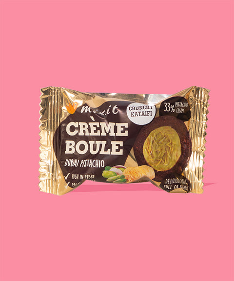Crème Boule - Dubai Crunch, Pistazien-Füllung