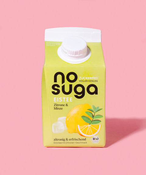 no suga eistee zitrone verpackung frontal
